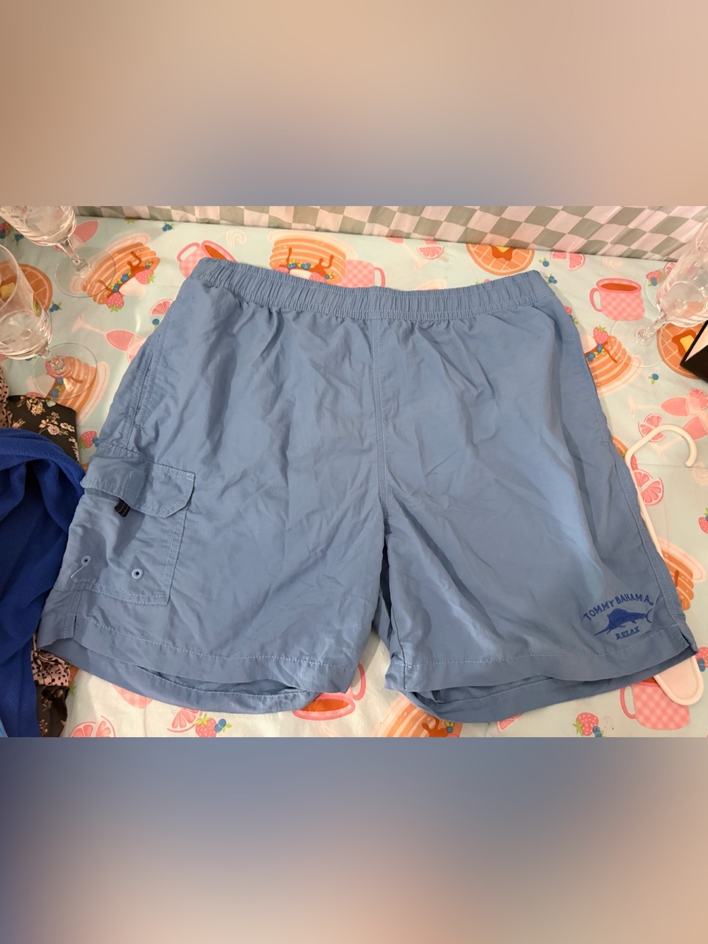 Tommy Bahama Light Blue Swim/Hybrid Shorts